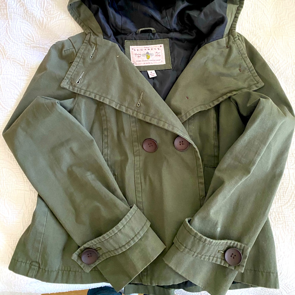 Sugarfly Army Green Jacket